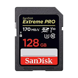 Cartão SanDisk Extreme Pro 128GB